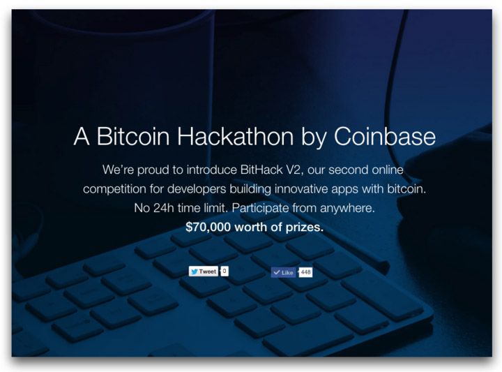 coinbase bitcoin hackathon