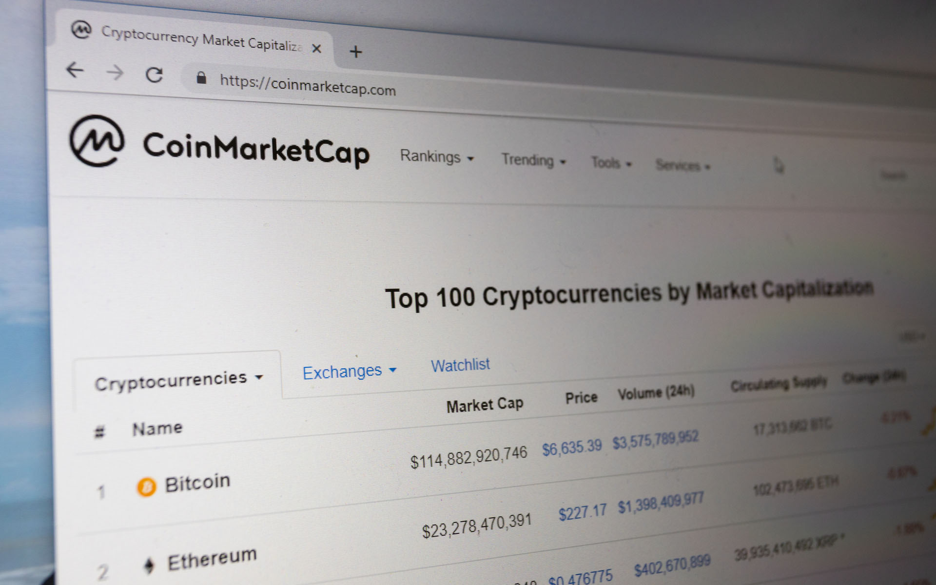 CoinMarketCap