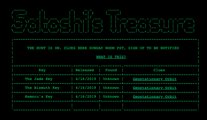 Satoshi’s Treasure