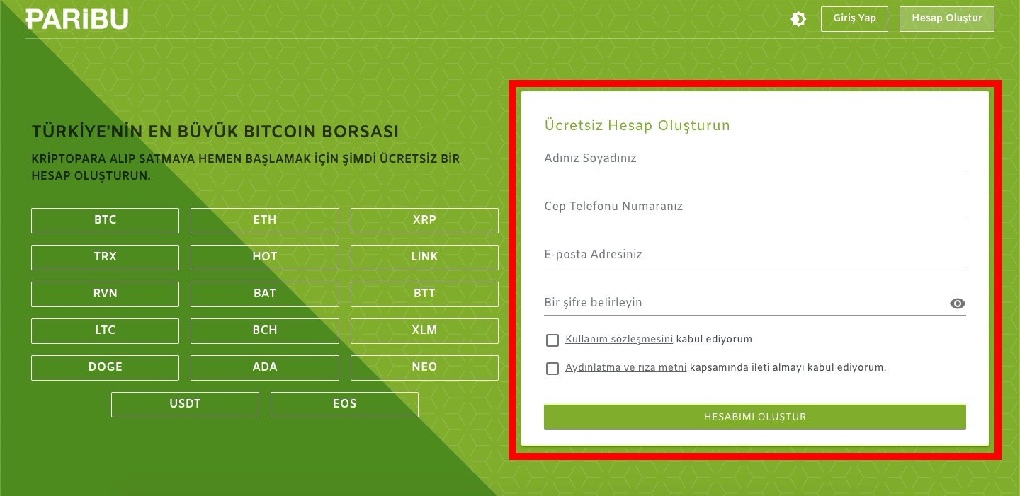 Türk Lirası ile Tether Nasıl Alınır