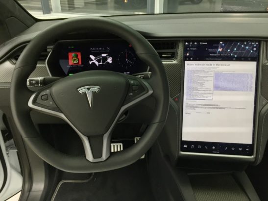 Bitcoin Düğümü Tesla