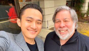 Justin Sun ve Steve Wozniak 1