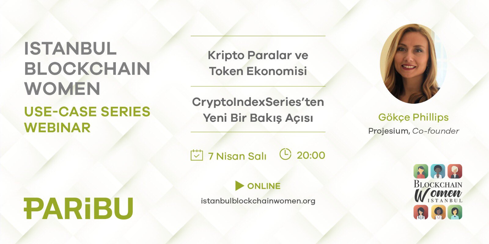 Istanbul Blockchain Women Use Case Webinar Serisinin Son Bölümü 7 Nisanda