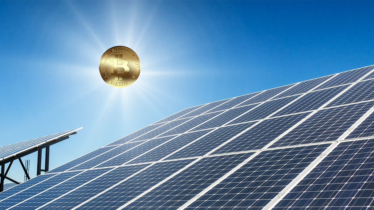 Bitcoin ve güneş enerjisi firması solar exchange