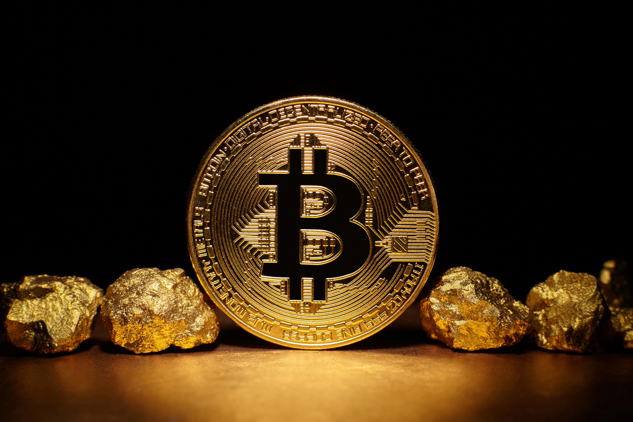 gold and btc