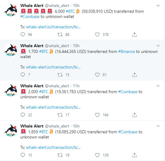 whale alert bitcoin balinaları transferler