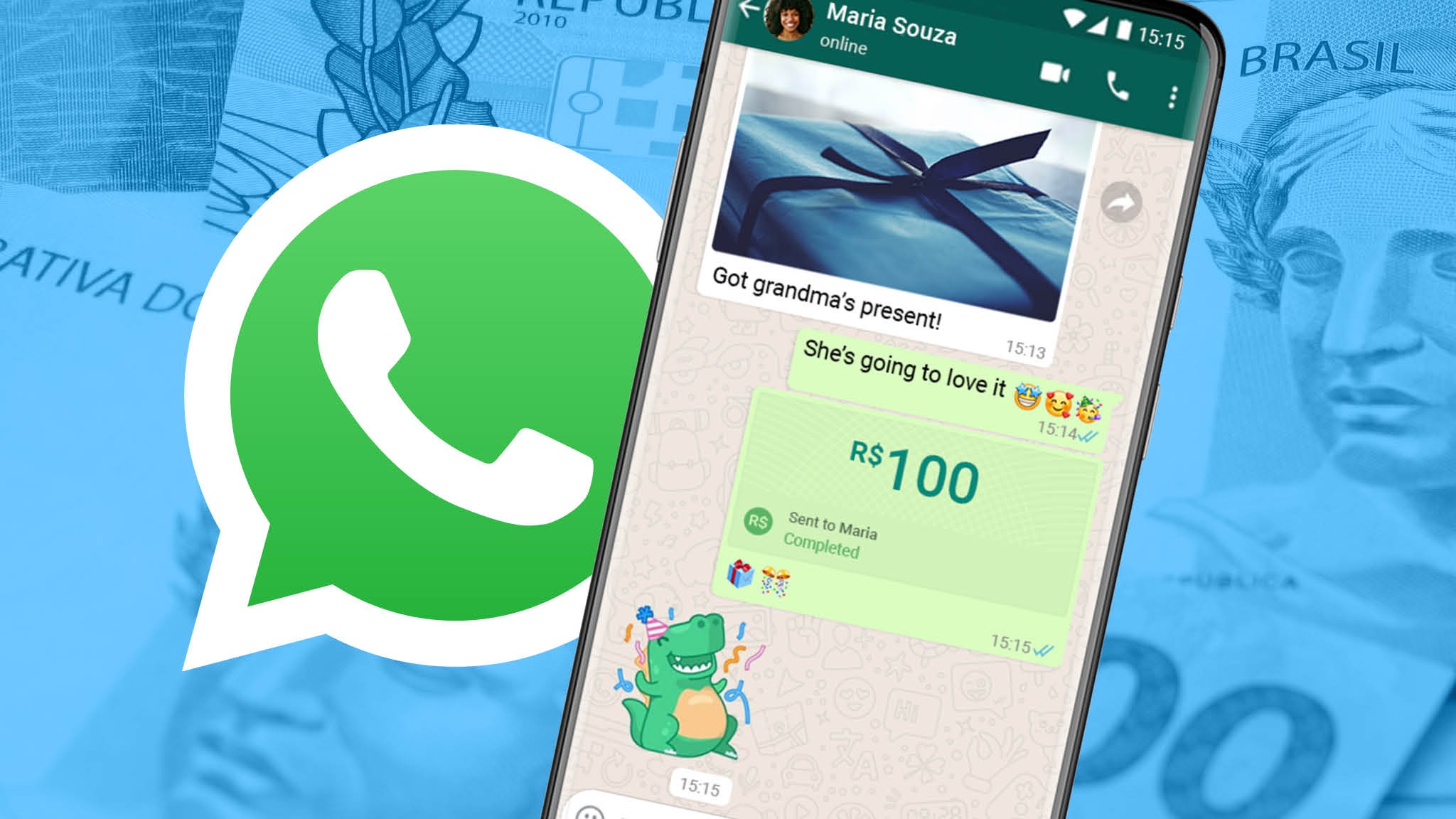 whatsapp ödeme brezilya