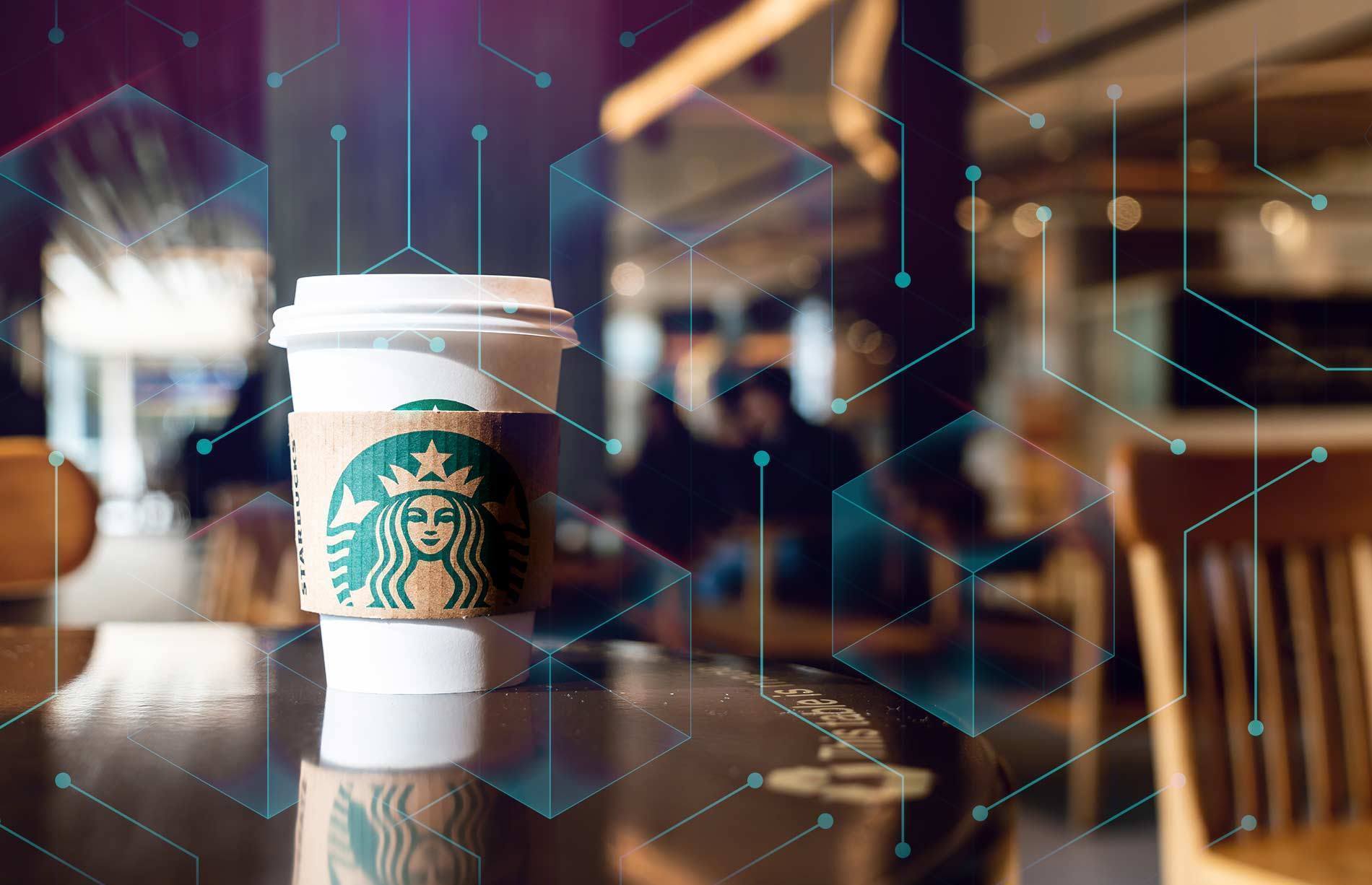 starbucks blockchain ile takip edecek