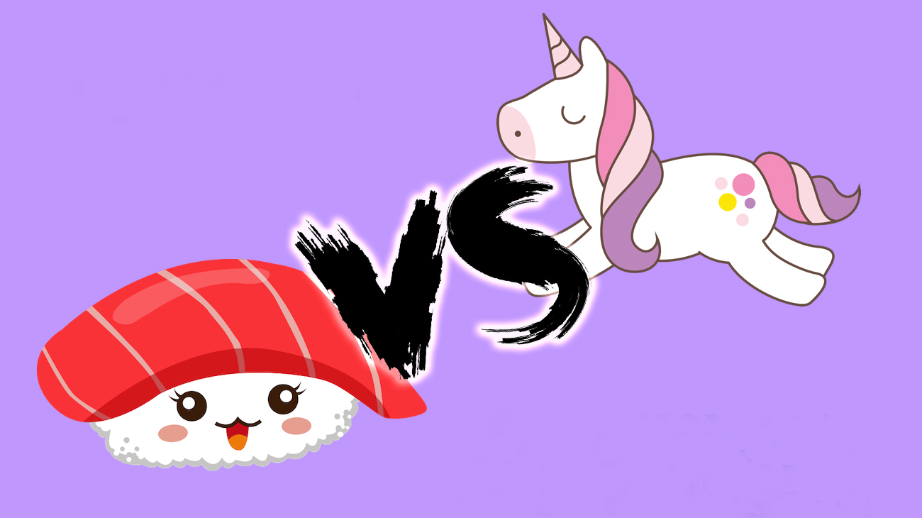 sushiswap vs uniswap defi savaslari