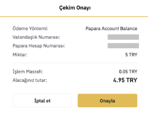 Binance Para Cekme Onayi