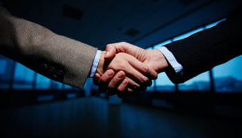 handshake businessmen