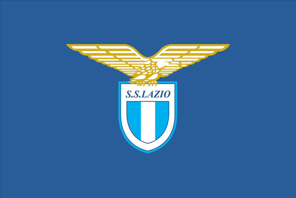 lazio logo blue background