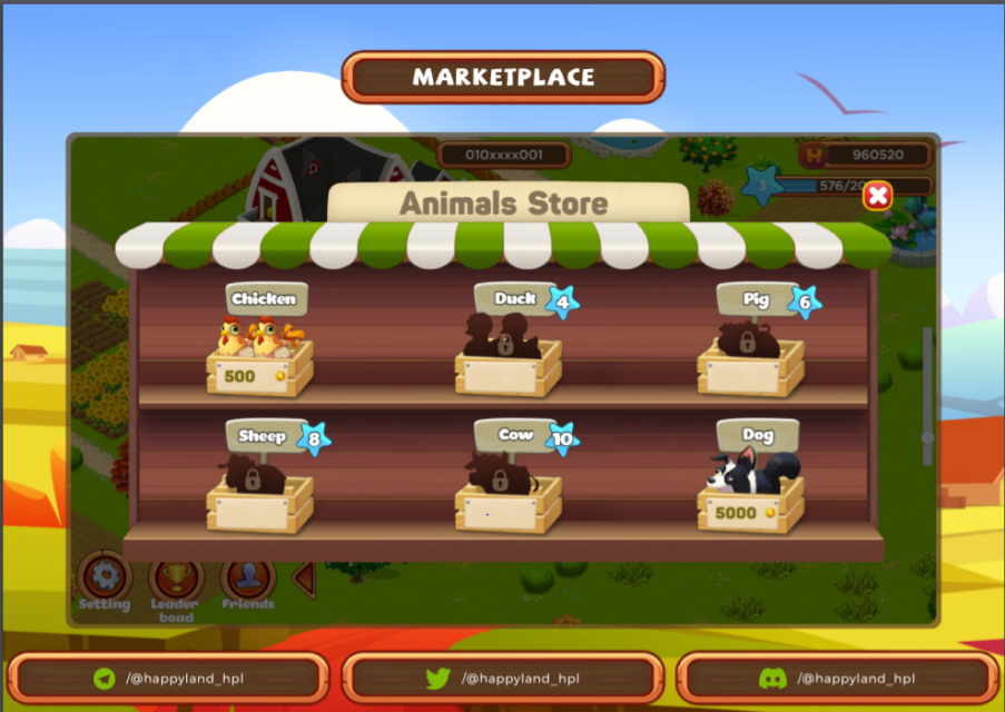 animal marketplace