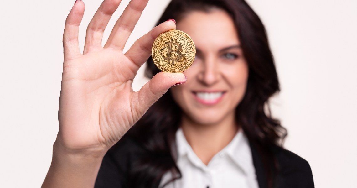 kripto para kadin