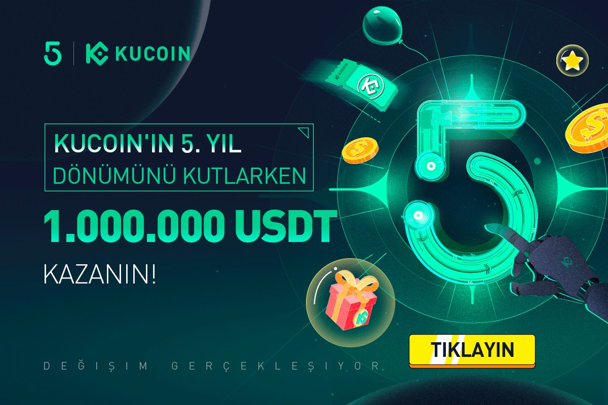 KuCoin 5. Yilini Kutluyor