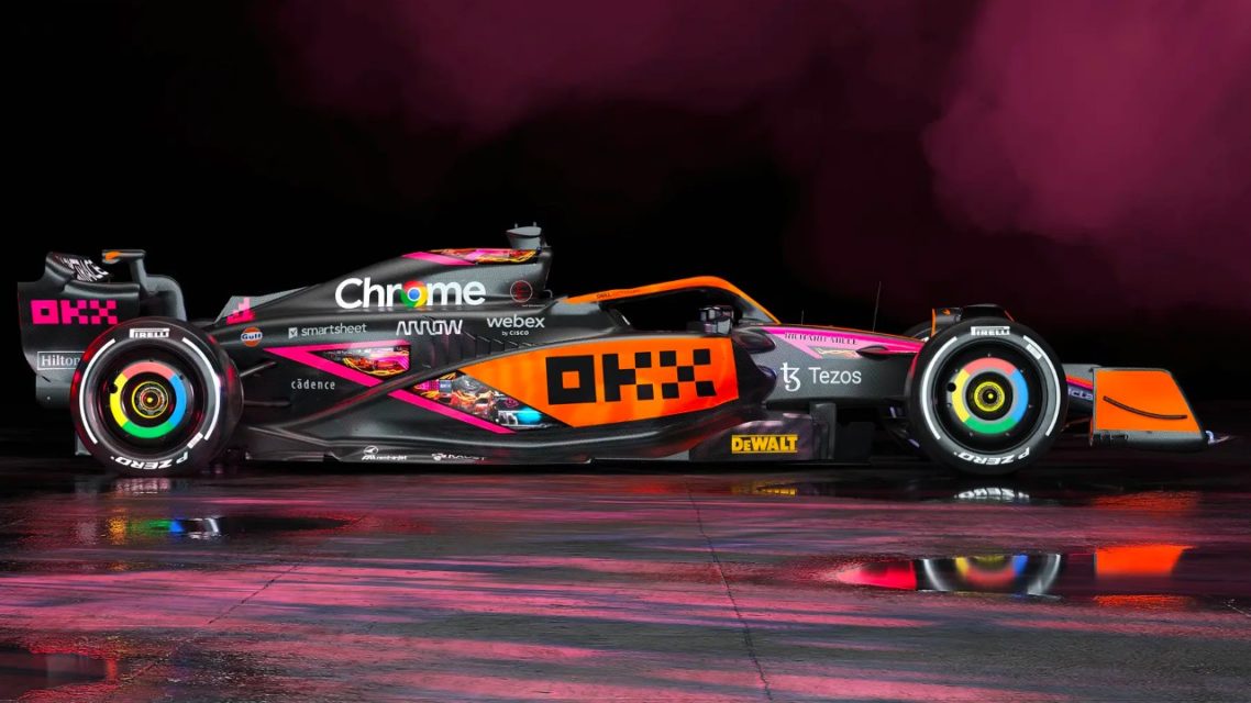 McLaren F1 Takimi Kripto Sponsoru Odakli Tasarimiyla Yarisa Cikacak 1
