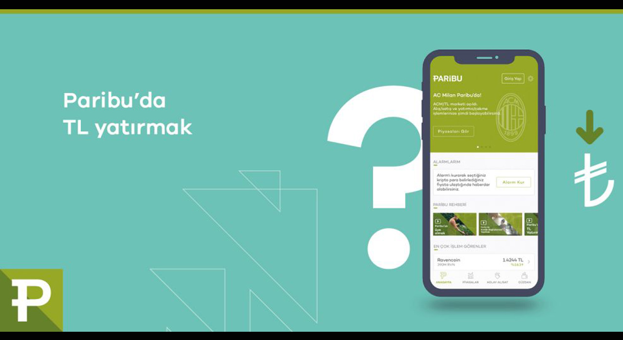 paribuya TL yatirmak