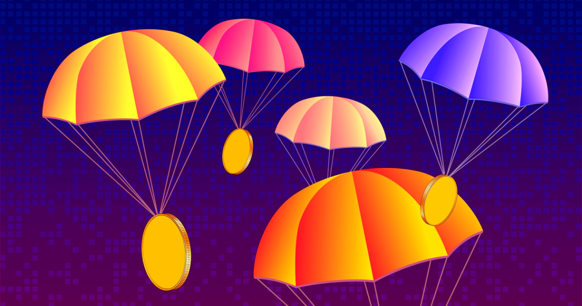 parachute blockchain crypto airdrop