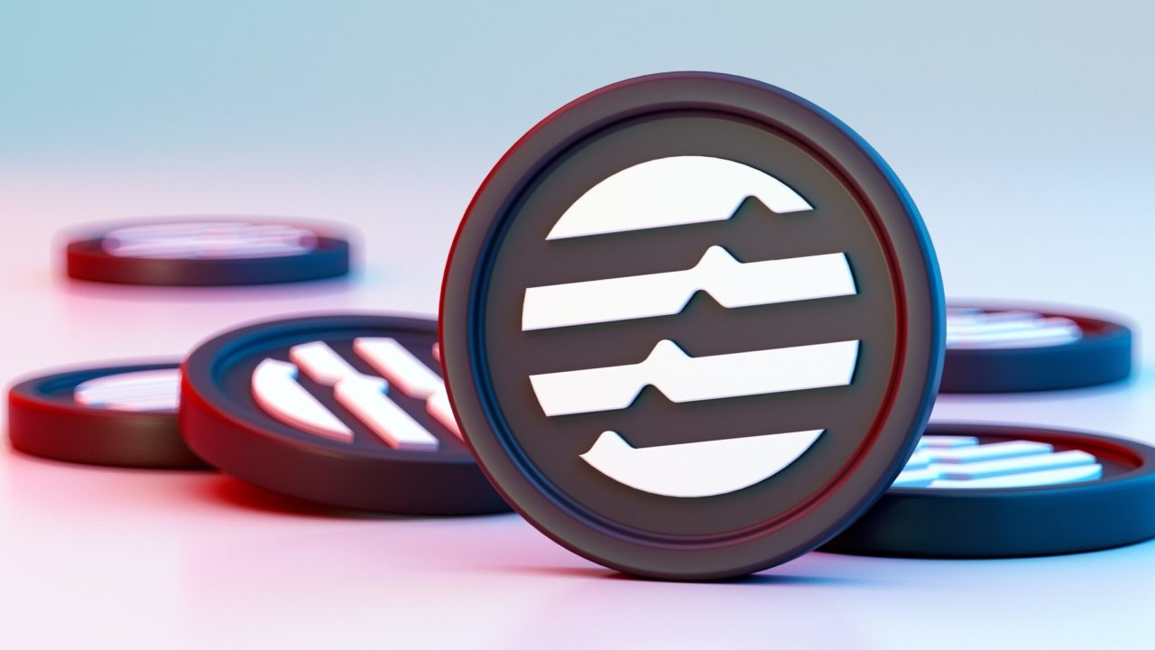 3d,Render,Of,Aptos,Token.,Editorial,Illustration