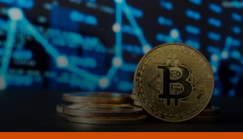 Pile of Bitcoin Cryptocurrencies