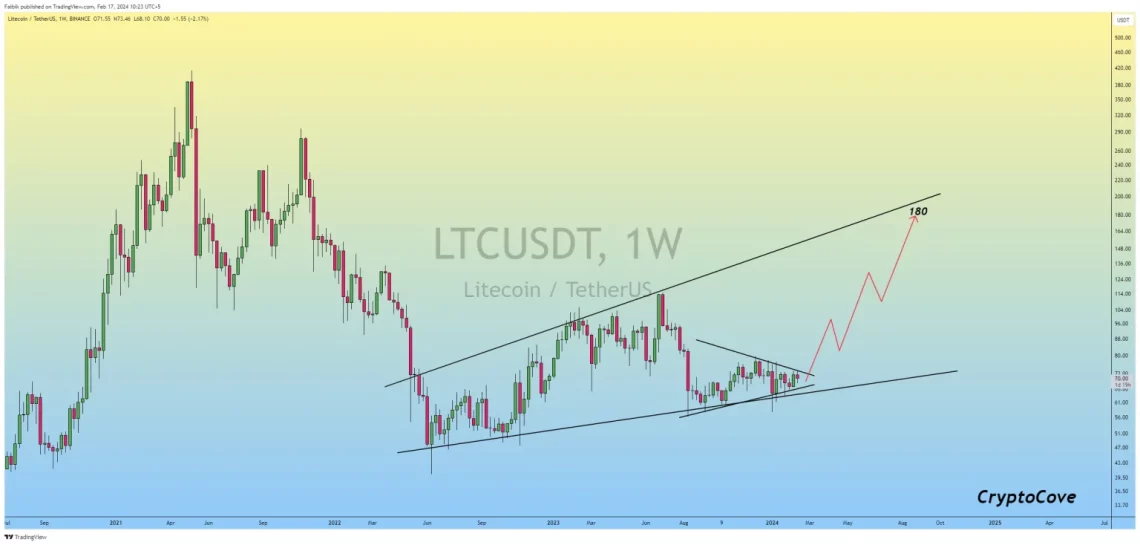 Trader, Litecoin’i (LTC) öne çıkardı: Yüzde 200 artabilir! Trader, Litecoin’i (LTC) öne çıkardı: Yüzde 200 artabilir!