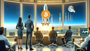 bitcoin btc roket yükselis