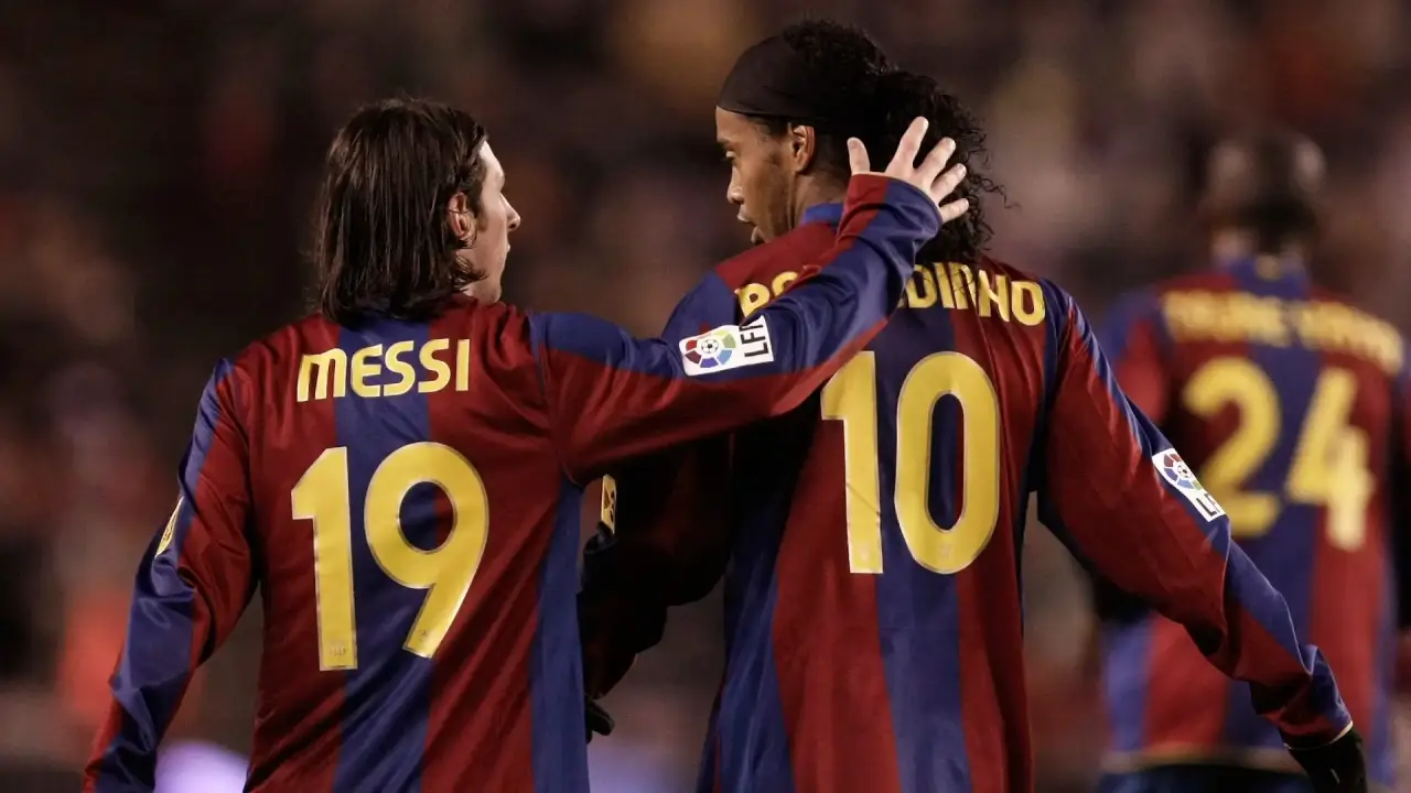 messi ronaldinho kripto para