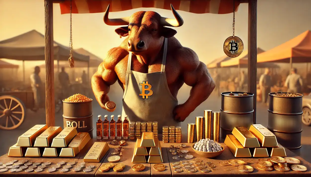 Bitcoin altin varlik kiyaslamasi